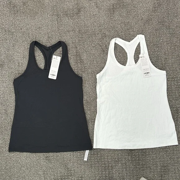 *Lot Of 2* CRZ Yoga Butterluxe Workout Tank Tops Racerback ~ Size MED (NWT $52) - Picture 2 of 12